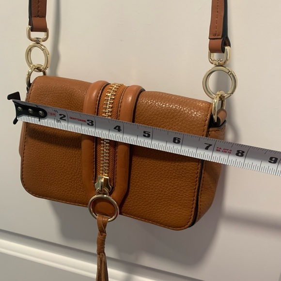 Brown Leather Rebecca Minkoff Crossbody Purse - Picture 12 of 12